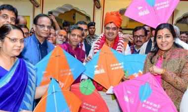 Makar Sankranti festival: मुख्यमंत्री ने मकर संक्रान्ति पर्व पर दी बधाई, उड़ाई पतंग